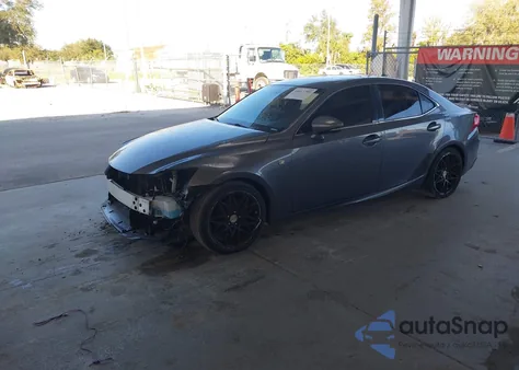 2015 Lexus Is 250 from USA, damaged, VIN JTHBF1D2XF5076604